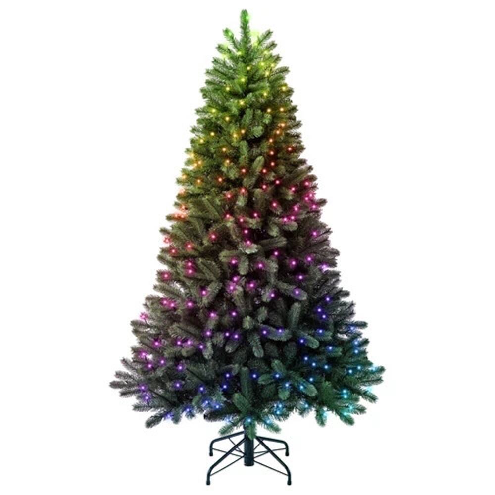Twinkly 6Ft Prelit Regal Tree 435 RGB LED - Ecomm